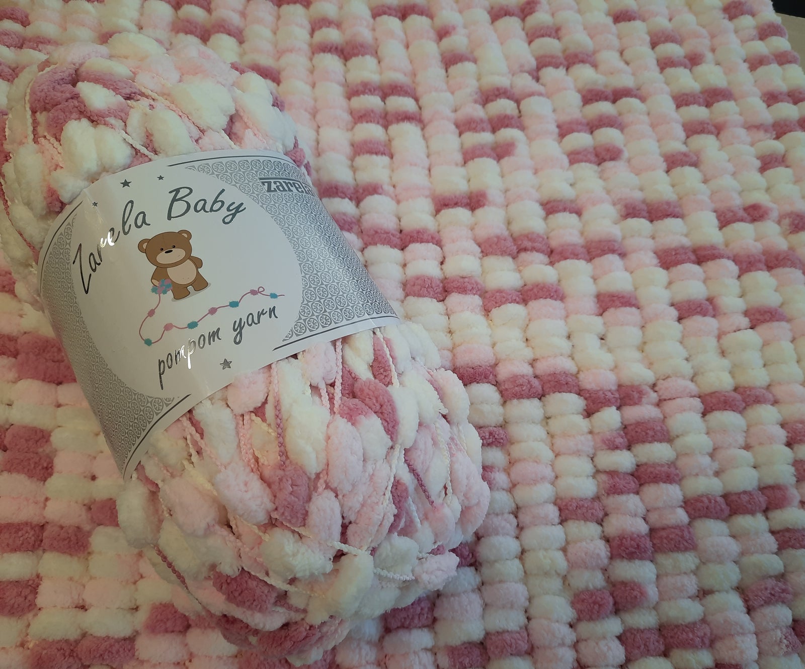 Baby Pom Pom Blankets