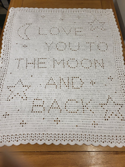 Baby Filet Crochet Blankets