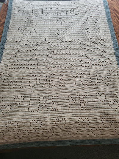 Baby Filet Crochet Blankets