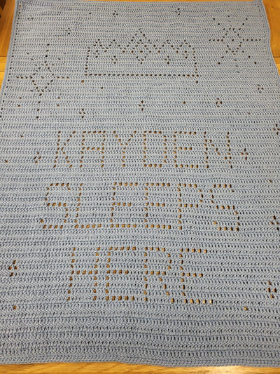 Baby Filet Crochet Blankets