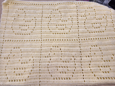 Baby Filet Crochet Blankets